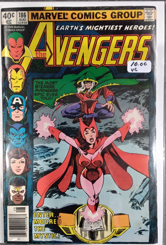 Avengers Vol 1 #186 Newsstand Edition