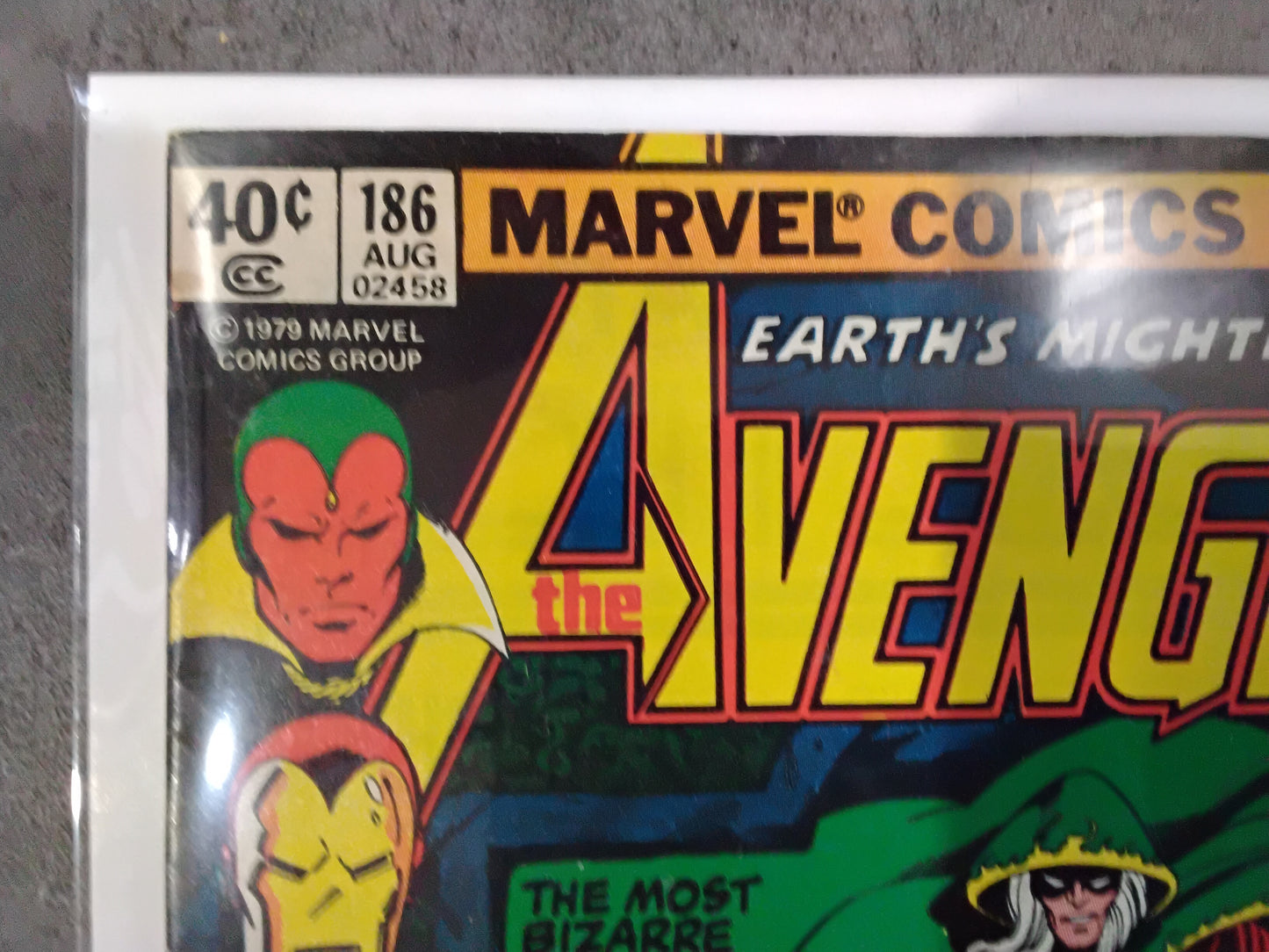 Avengers Vol 1 #186 Newsstand Edition