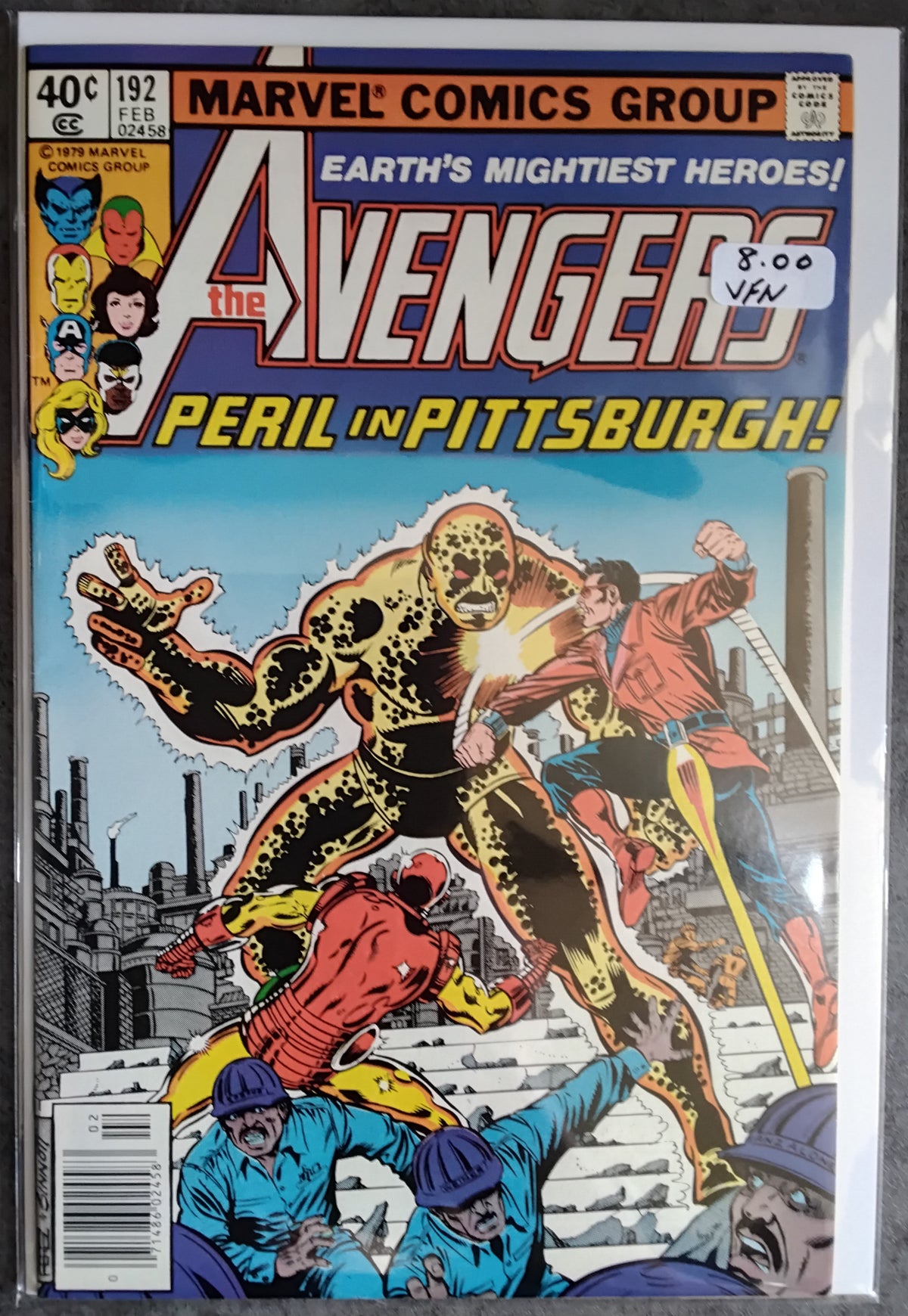 Avengers Vol 1 #192 Newsstand Edition (VF)