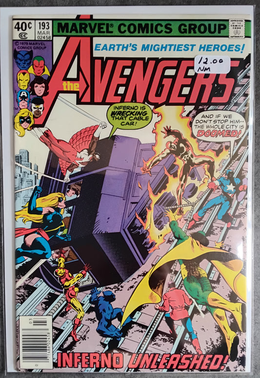 Avengers Vol 1 #193 Newsstand Edition (NM)