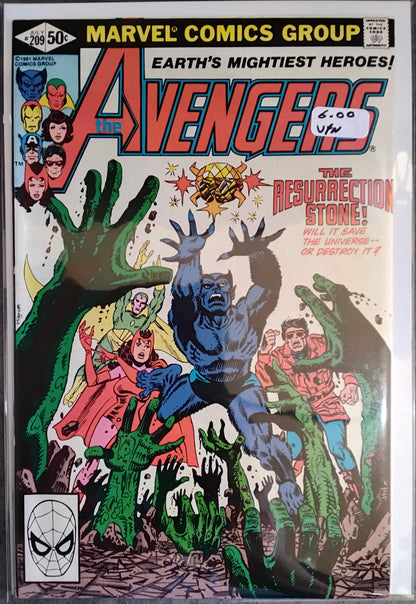 Avengers Vol 1 #209 Direct Edition (VF)
