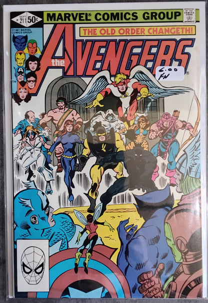 Avengers Vol 1 #211 Direct Edition (FN)