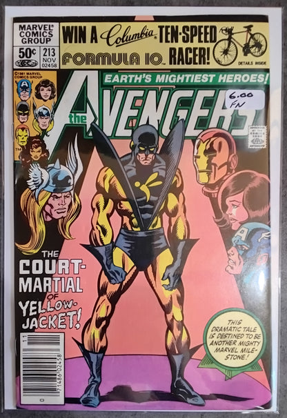Avengers Vol 1 #213 Newsstand Edition (FN)