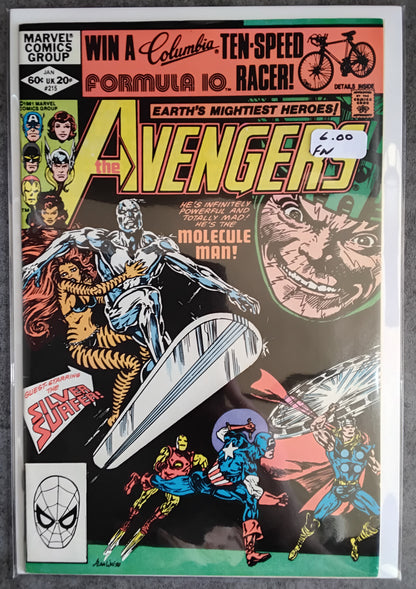 Avengers Vol 1 #215 Direct Edition (FN)