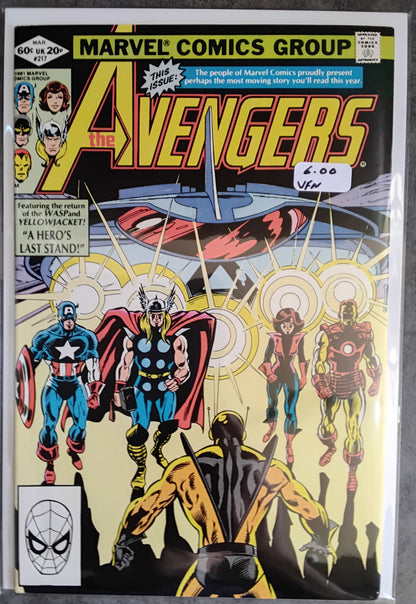 Avengers Vol 1 #217 Direct Edition (VF)