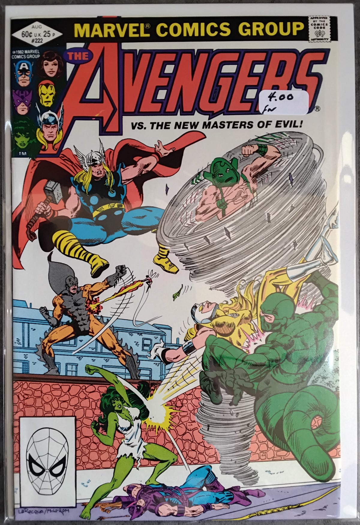 Avengers Vol 1 #222 Direct Edition (FN)