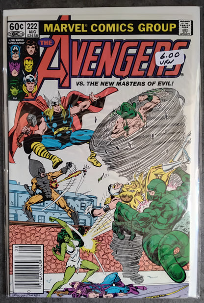 Avengers Vol 1 #222 Newsstand Edition (VF)