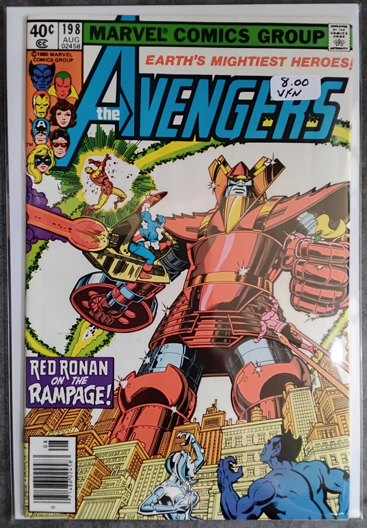 Avengers Vol 1 #198 Newsstand Edition (VF)
