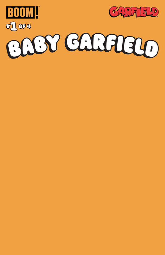 Baby Garfield #1 Orange Blank Variant Cover