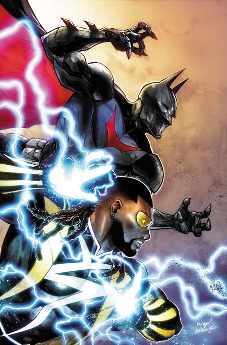 BATMAN STATIC BEYOND #4 (OF 6) COVER B MIGUEL MENDONCA CARD STOCK VARIANT
