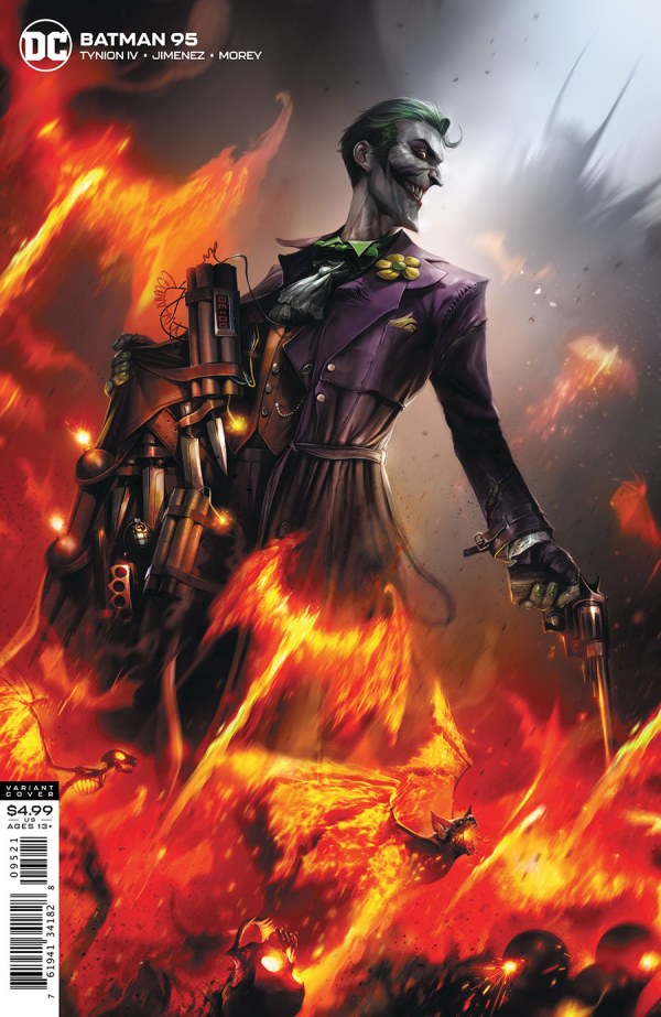 Batman (Rebirth) #095 Francesco Mattina Card Stock Variant Cover