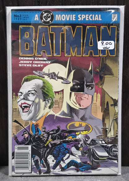 Batman: A Movie Special. (1989) #1 Newsstand Edition
