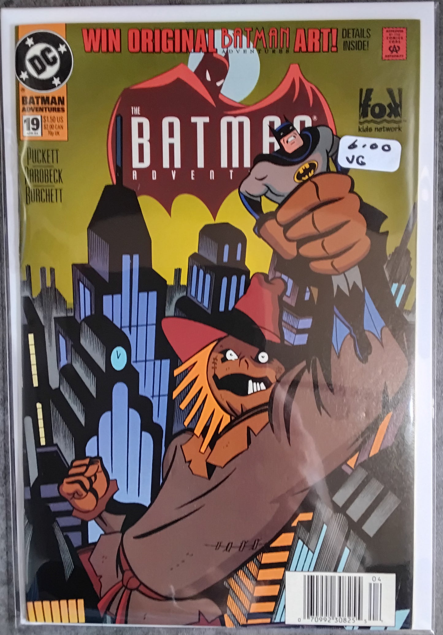 Batman Adventures Vol 1 #19 Newsstand Edition