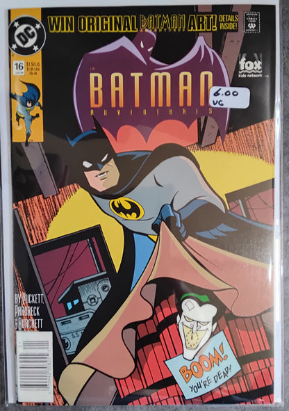Batman Adventures Vol 1 #16 Newsstand Edition