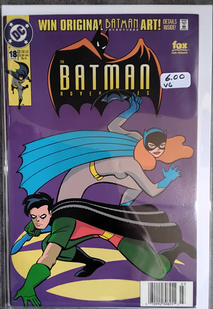 Batman Adventures Vol 1 #18 Newsstand Edition