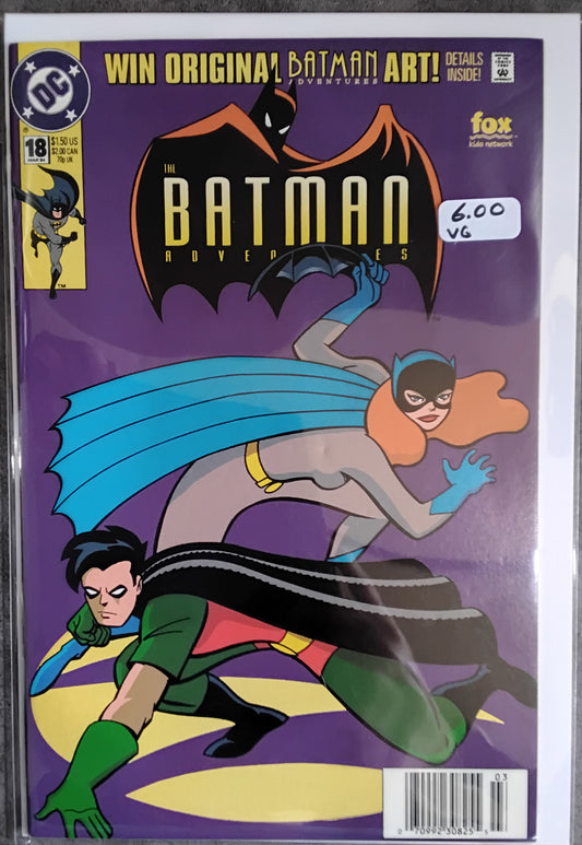 Batman Adventures Vol 1 #18 Newsstand Edition