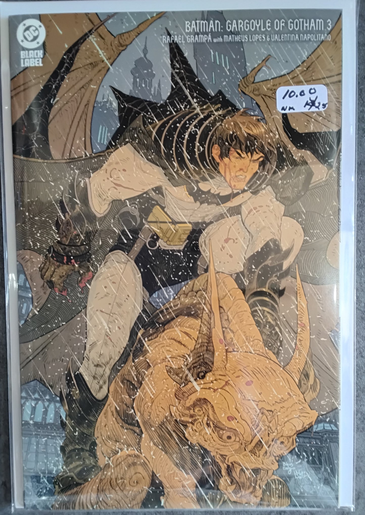 Batman: Gargoyle Of Gotham #3 Bilquis Evely Card Stock Variant Cover
