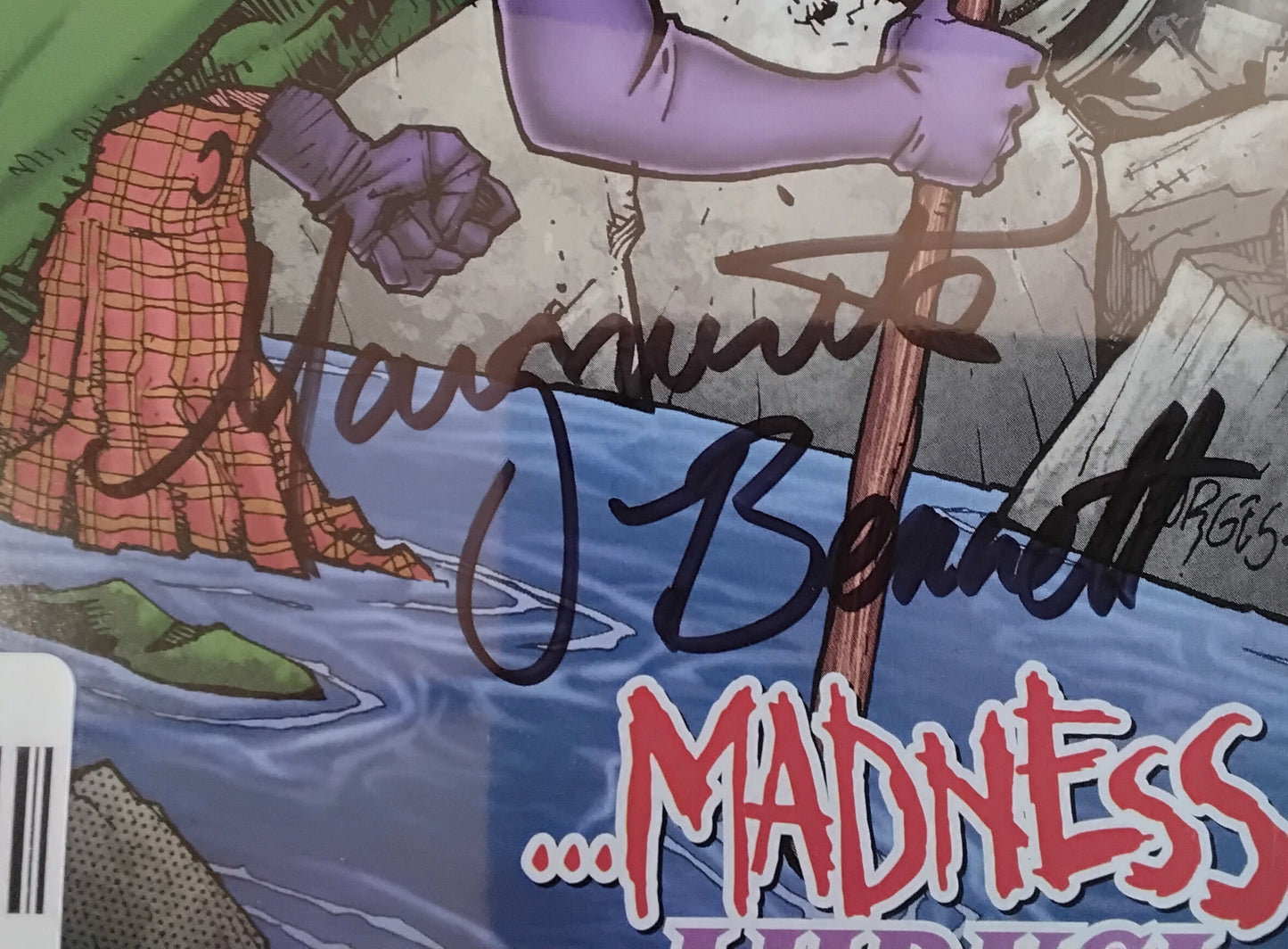 Batman: Joker's Daughter #1 Marguerite Bennett Autograph With Certificate Of Authenticity