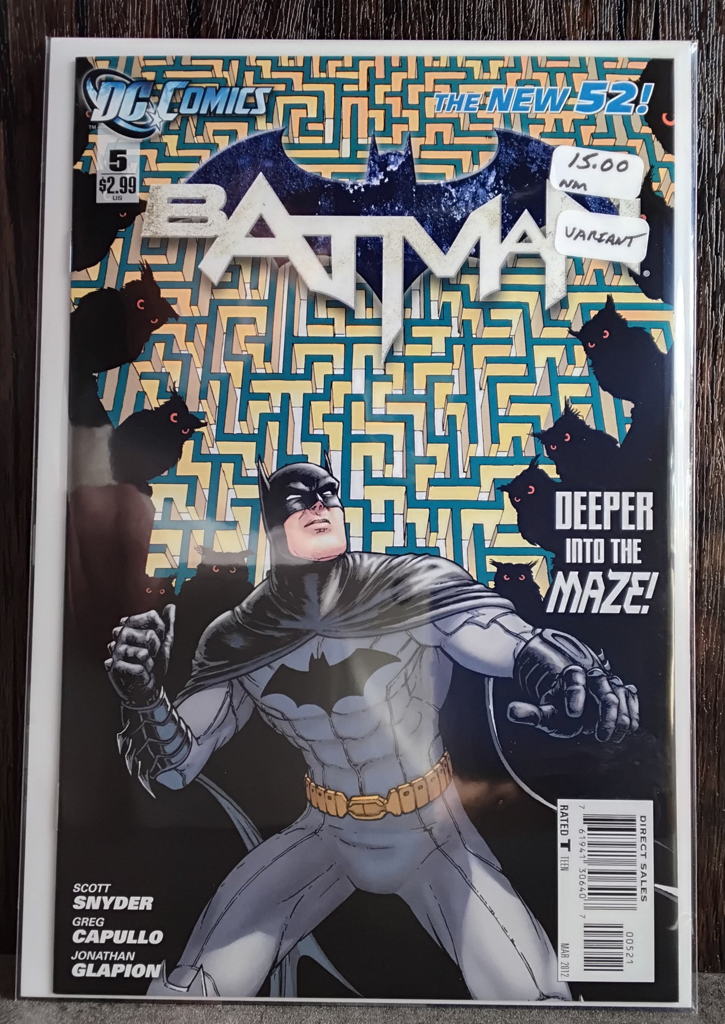 Batman (New 52) #05 Mike Choi Variant Cover