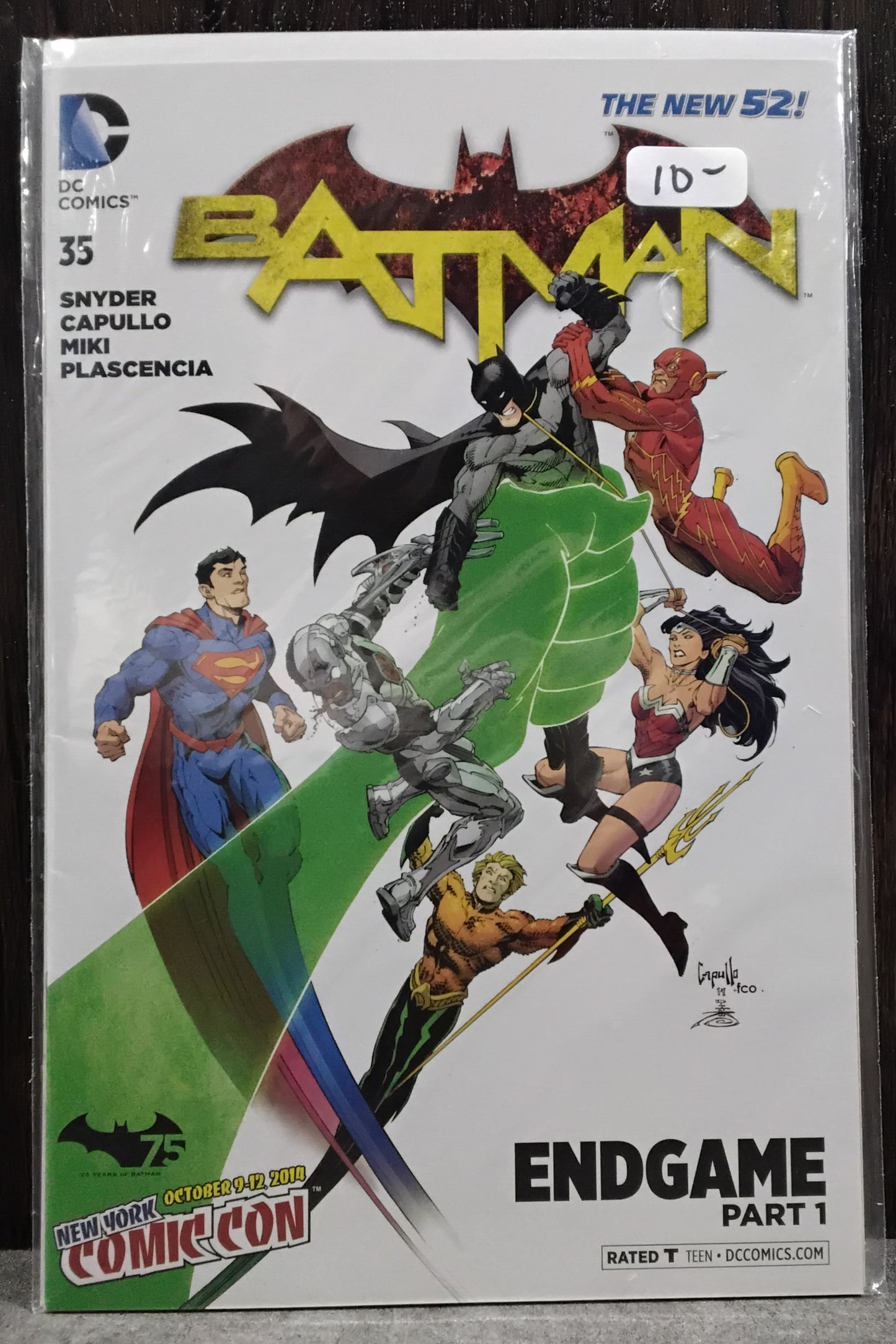Batman (New 52) #35 Greg Capullo New York Comic Con 2014 Exclusive Variant Cover