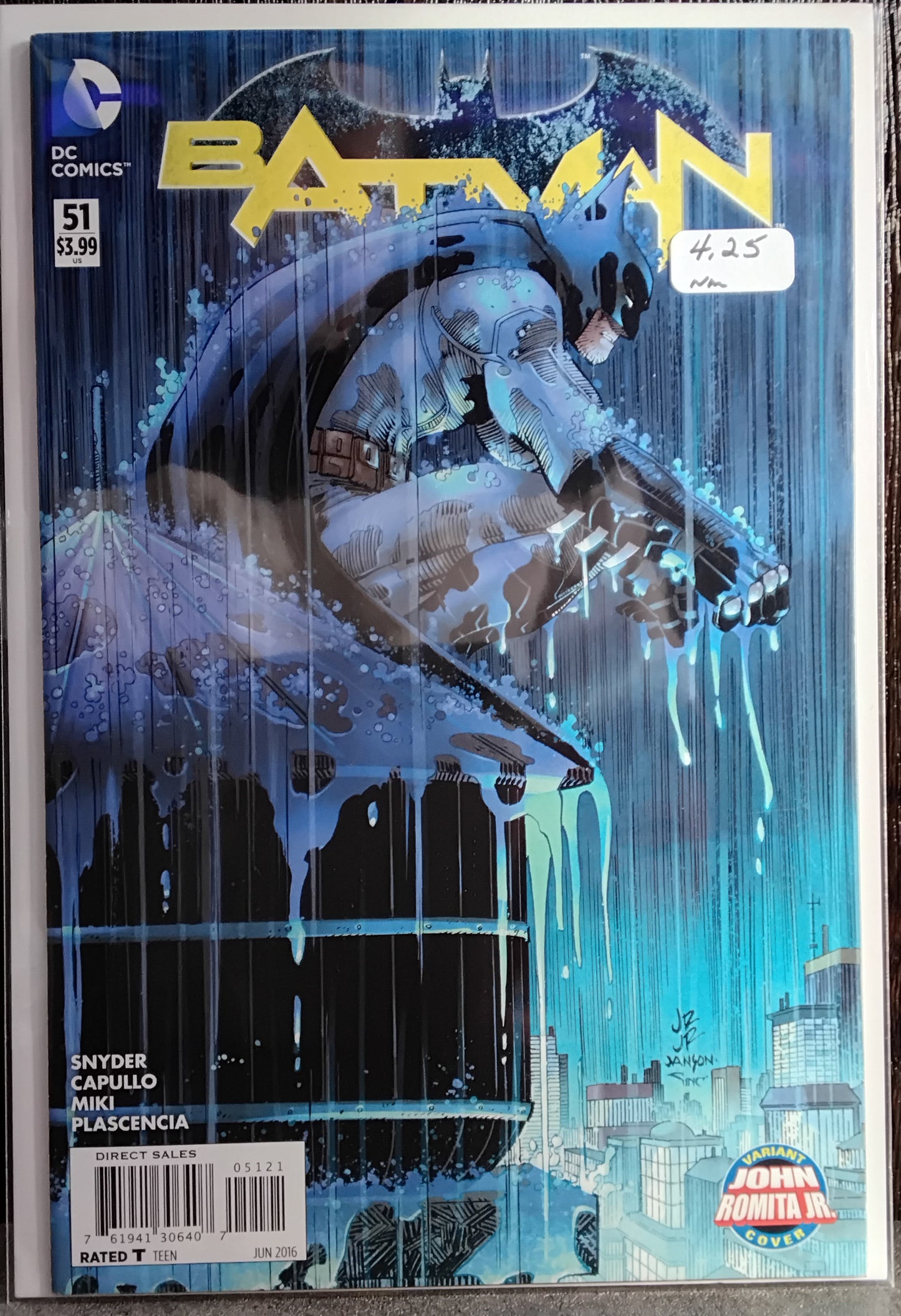 Batman (New 52) #51 John Romita Jr. & Klaus Janson Variant Cover