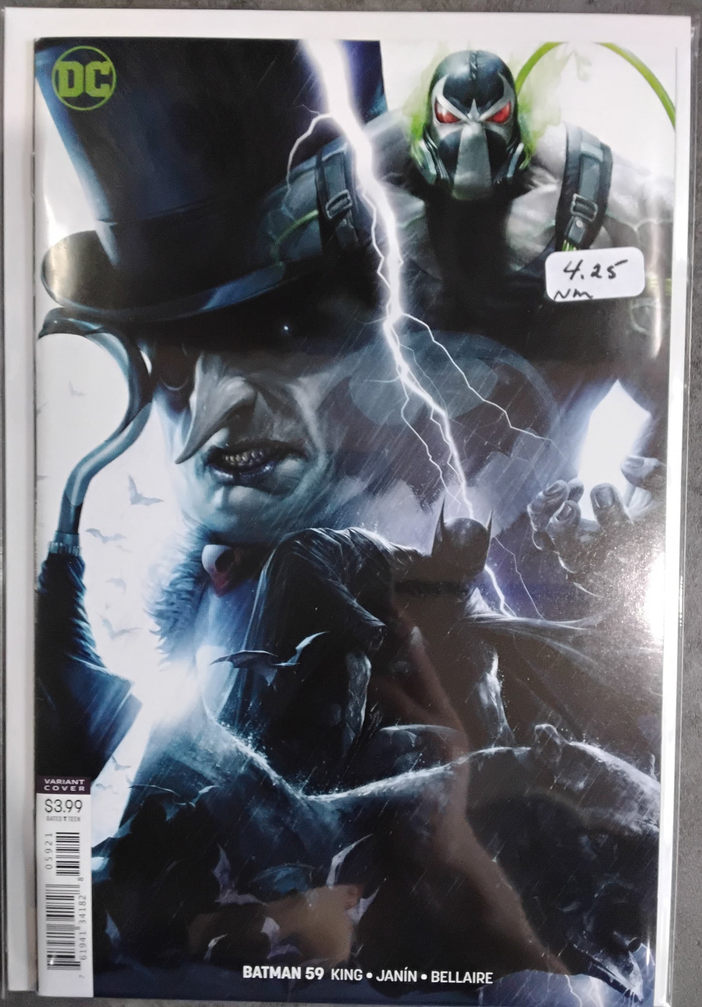 Batman (Rebirth) #059 Francesco Mattina Variant Cover