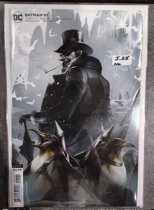 Batman (Rebirth) #091 Francesco Mattina Card Stock Variant Cover