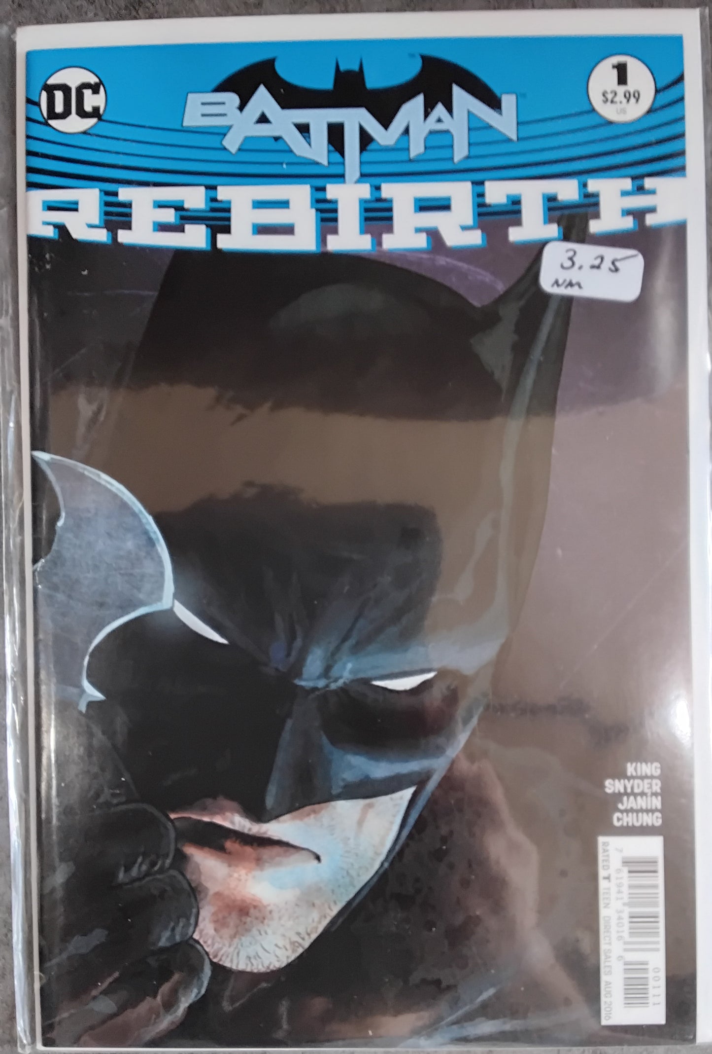 Batman: Rebirth #1 1st Print