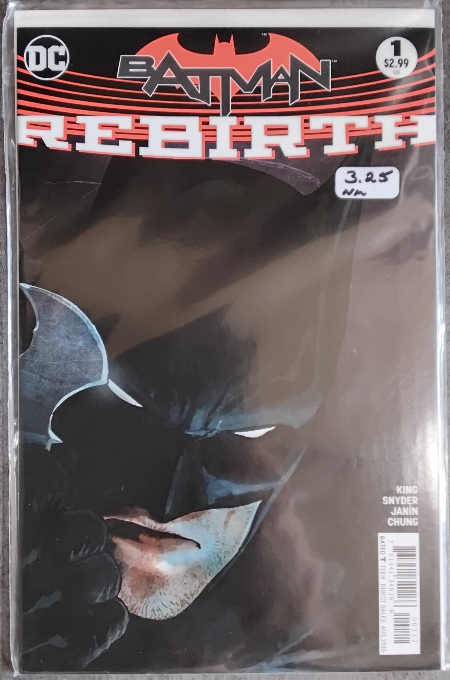 Batman: Rebirth #1 2nd Print