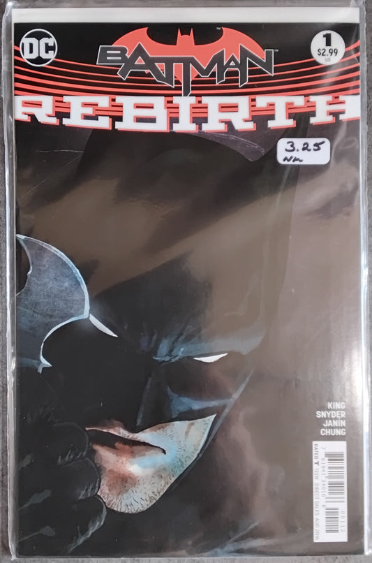 Batman: Rebirth #1 2nd Print