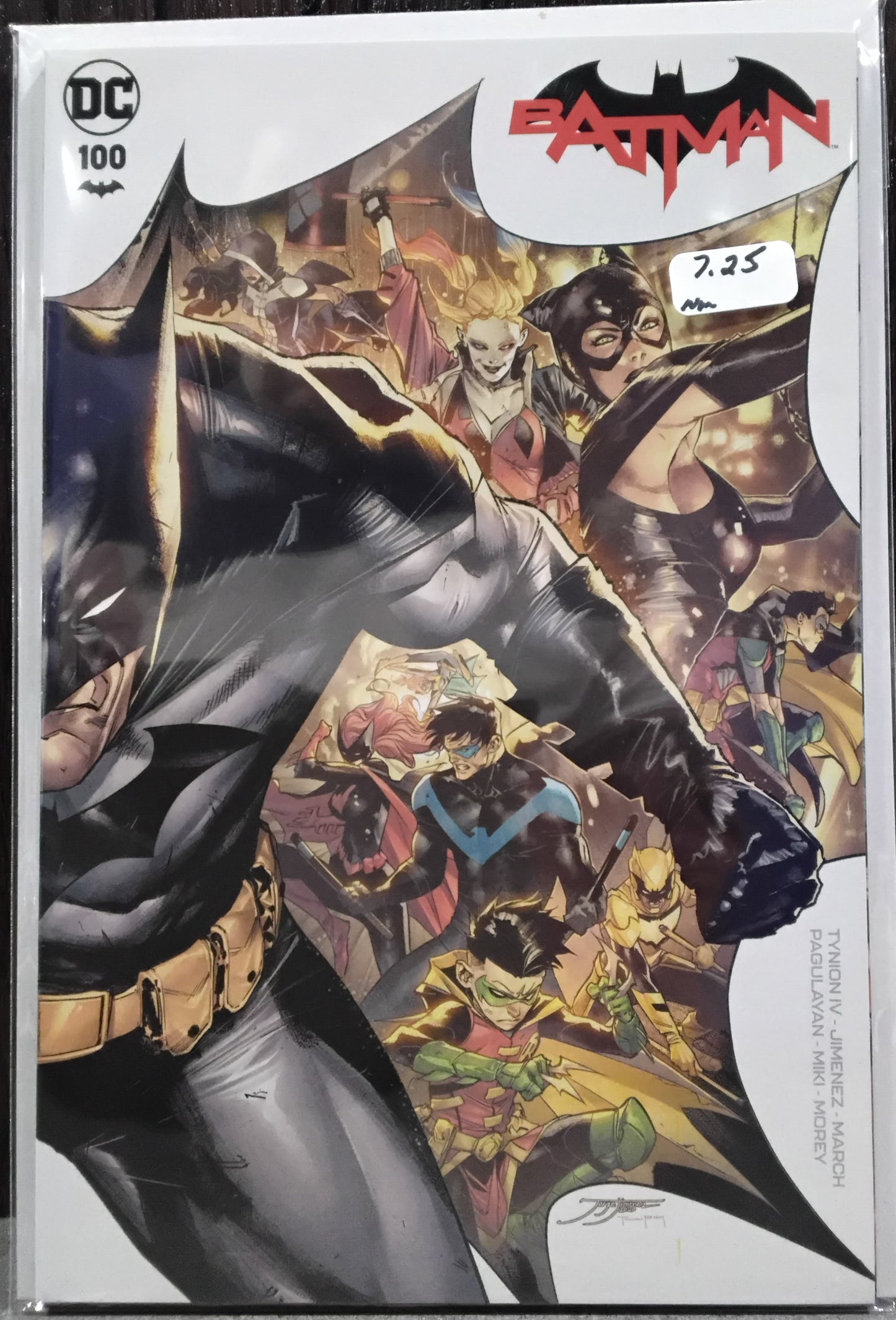 Batman (Rebirth) #100 Wraparound Cover (Joker War)