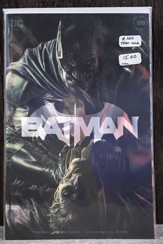 Batman (Rebirth) #100 Lee Bermejo Team Variant (Joker War)