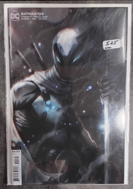 Batman (Rebirth) #102 Francesco Mattina Card Stock Variant Cover