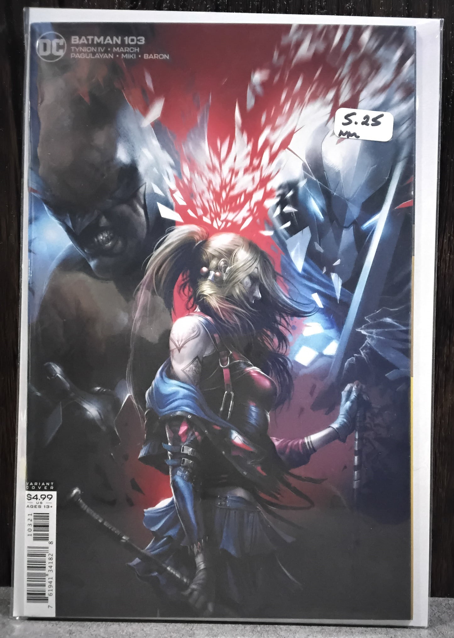 Batman (Rebirth) #103 Francesco Mattina Card Stock Variant Cover
