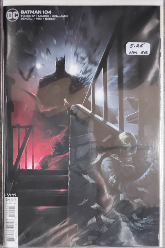 Batman (DC Rebirth) #104 Francesco Mattina Card Stock Variant Cover