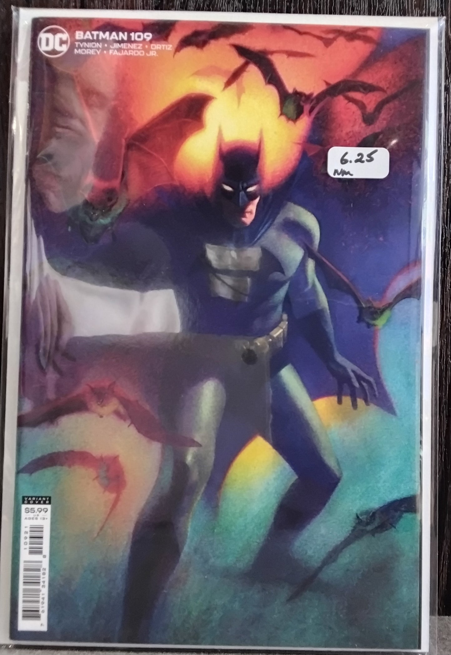 Batman (Rebirth) #109 Joshua Middleton Card Stock Variant Cover