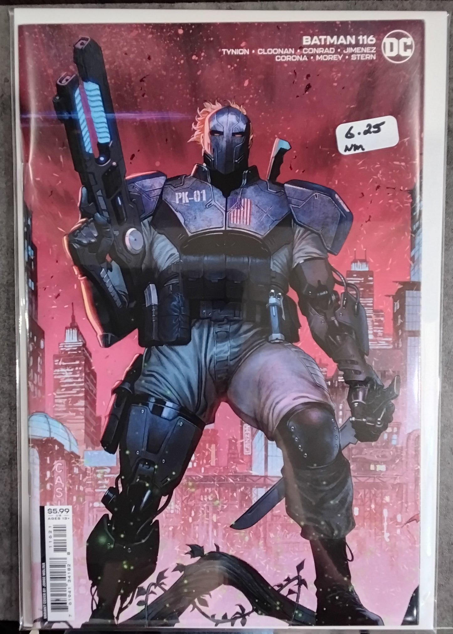 Batman (Rebirth) #116 Jorge Molina Card Stock Variant Cover