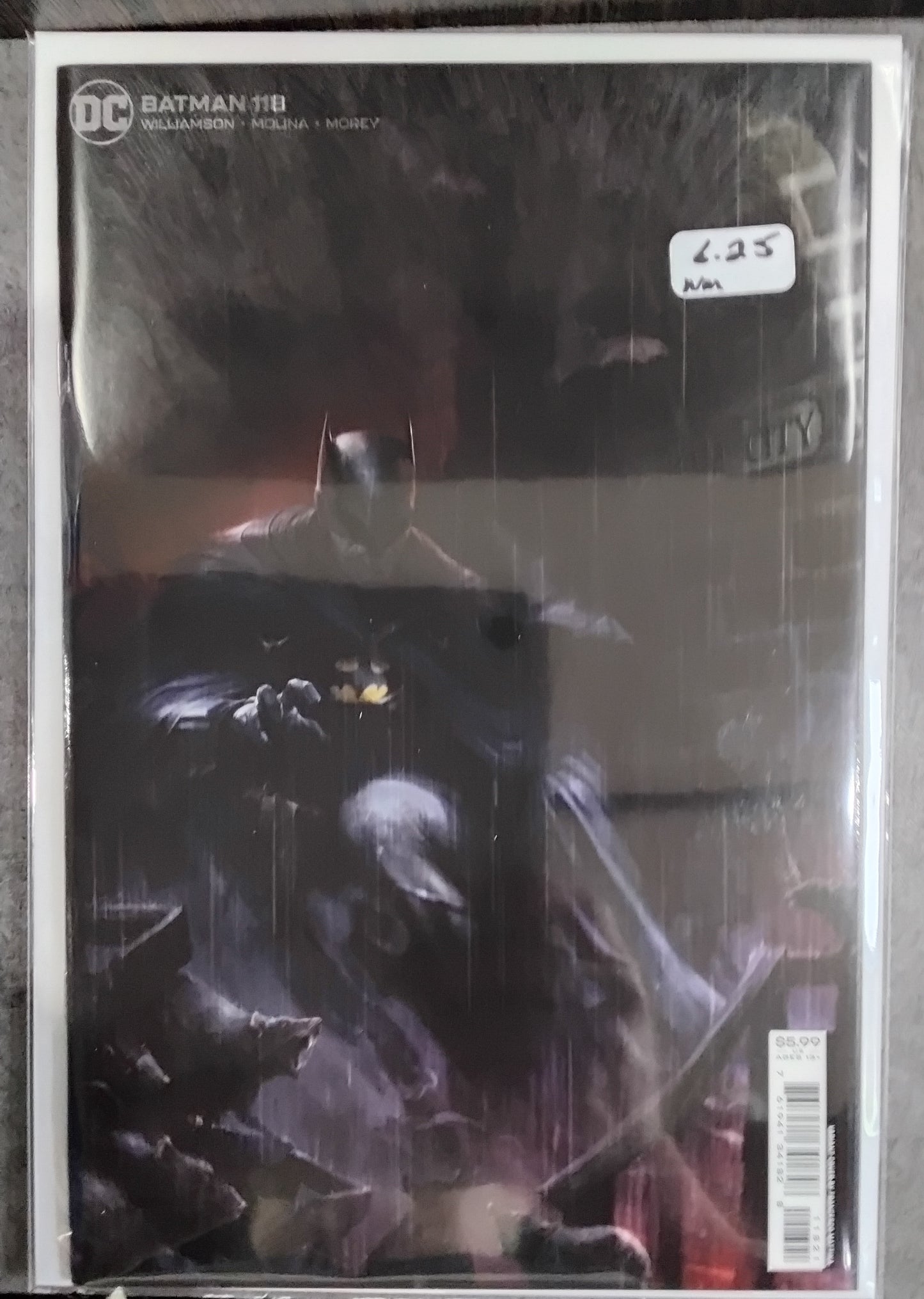 Batman (Rebirth) #118 Francesco Mattina Card Stock Variant Cover