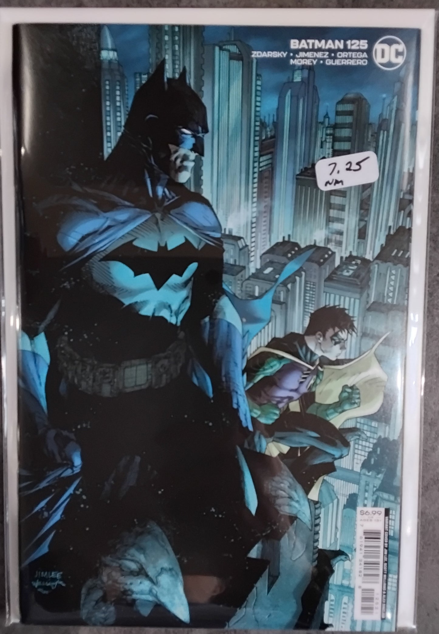 Batman (DC Rebirth) #125 Jim Lee & Scott Williams Card Stock Variant Cover