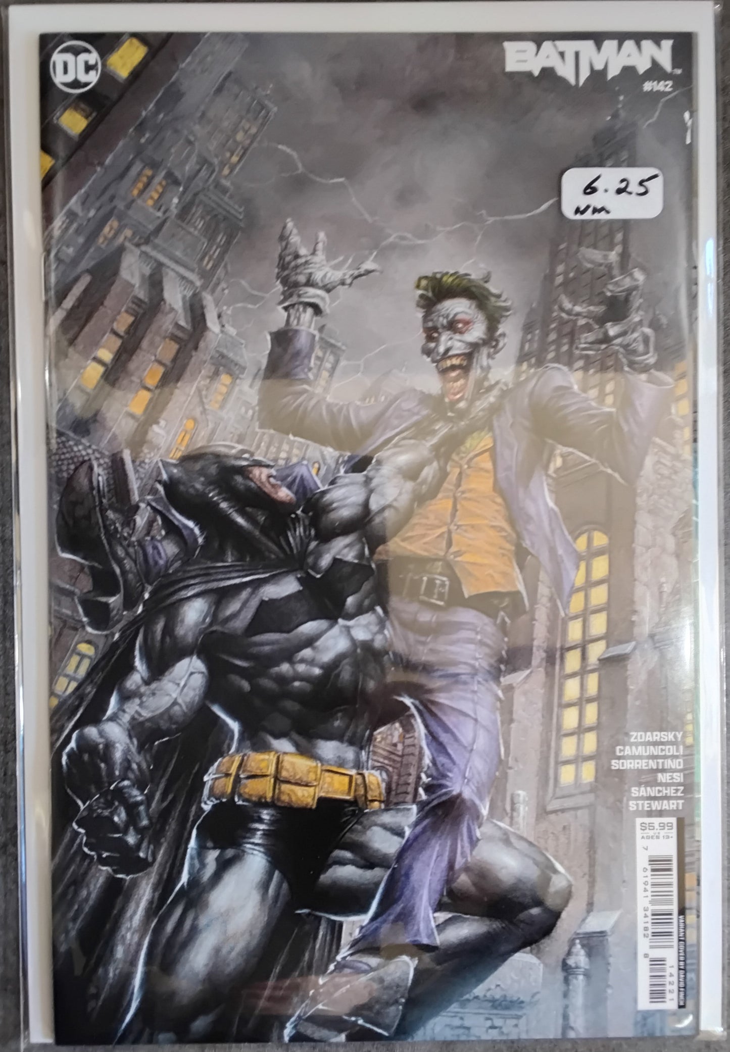 Batman (DC Rebirth) #142 David Finch Card Stock Variant Cover