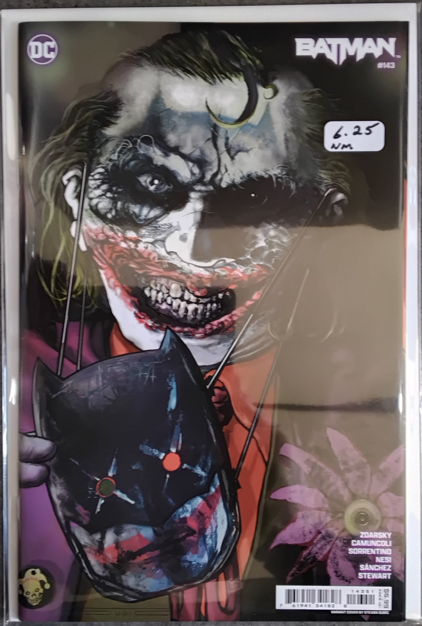 Batman (DC Rebirth) #143 Stevan Subic Card Stock Variant Cover