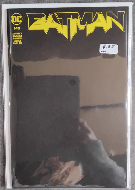 Batman (Rebirth) #145 Black Blank Card Stock Variant Cover