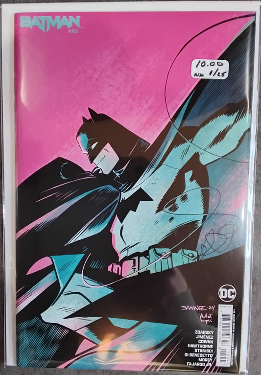 Batman (Rebirth) #150 Chris Samnee 1:25 Incentive Variant Cover