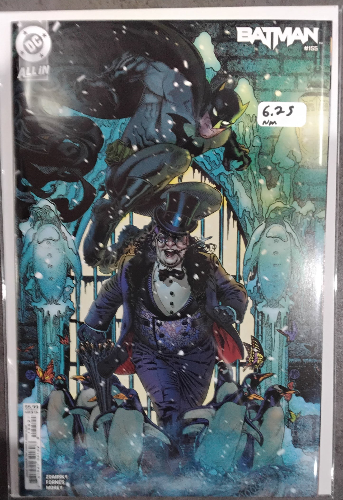 Batman (Rebirth) #155 Tony Harris, Jeremy Clark Card Stock Variant Cover