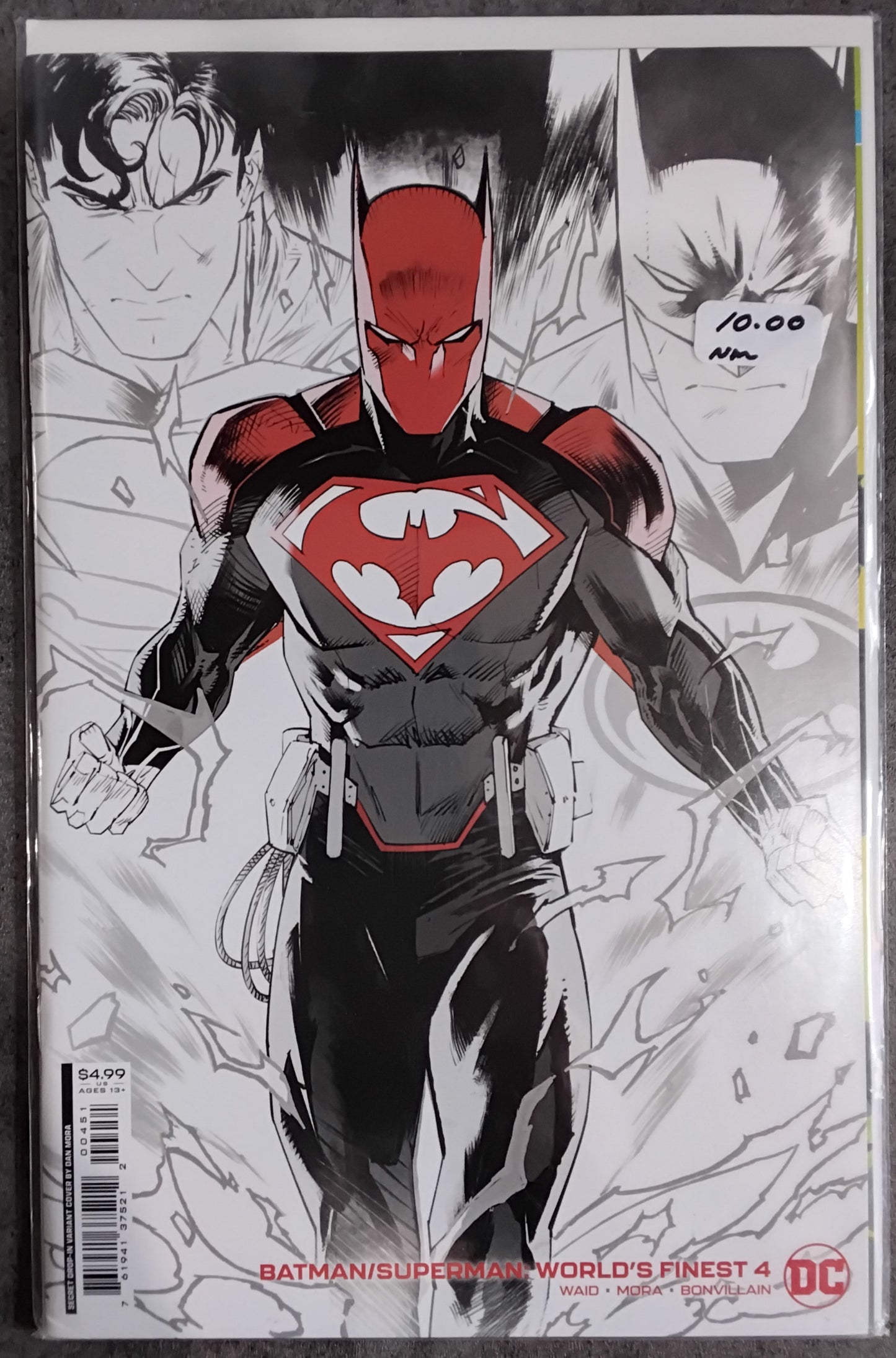 Batman/Superman: World's Finest #04 Dan Mora Card Stock Variant Cover