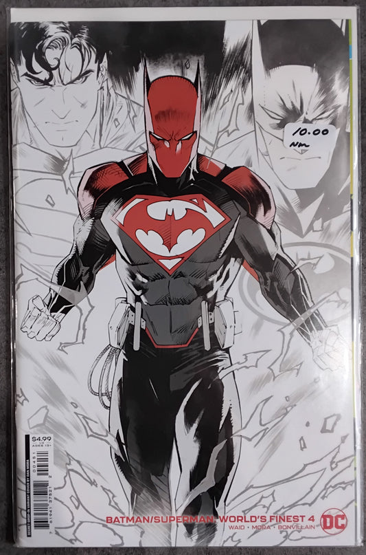 Batman/Superman: World's Finest #04 Dan Mora Card Stock Variant Cover