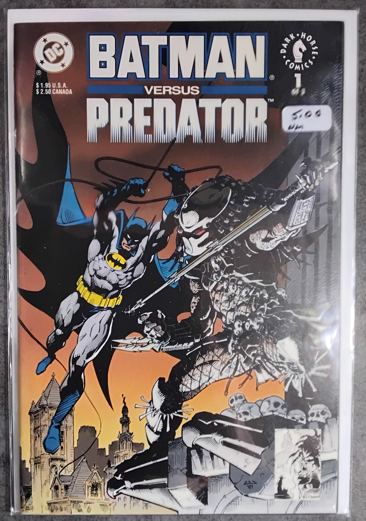 Batman Versus Predator Vol 1 #1
