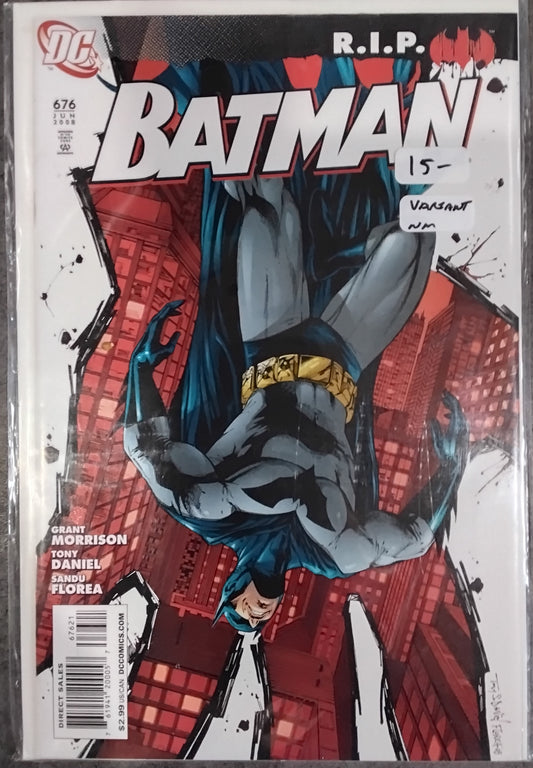 Batman Vol 1 #676 Tony S. Daniel Variant Cover