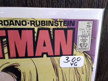 Batman Vol 1 #421 (VG)