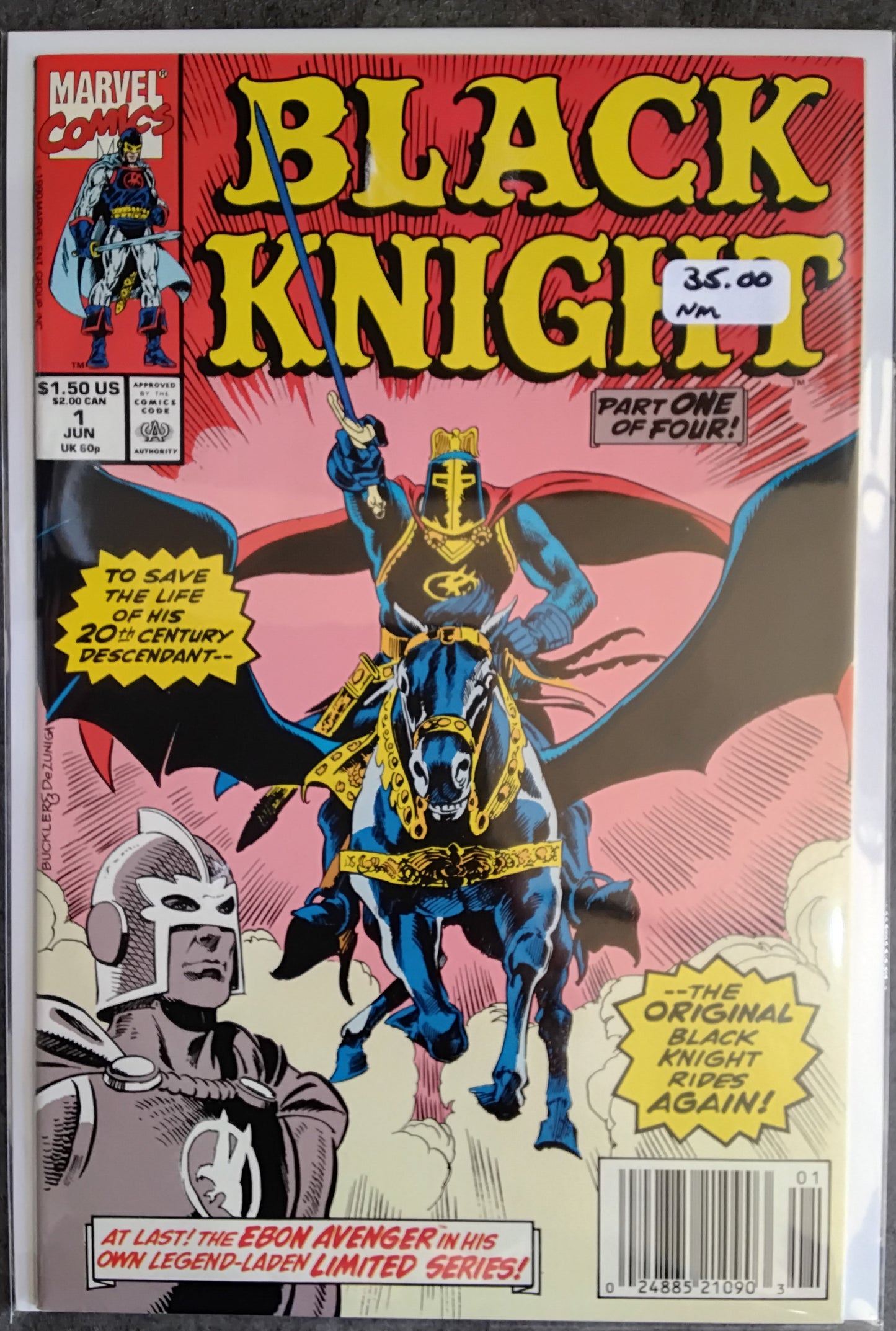 Black Knight Vol 1 #1 Newsstand Edition (NM)